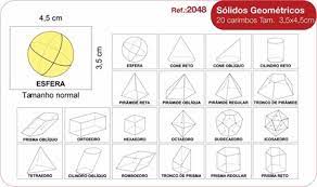 Carimbos Sólidos Geométricos - 20 un.