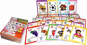 Varal de Letras c/26 Placas em MDF Medida 21X30cm