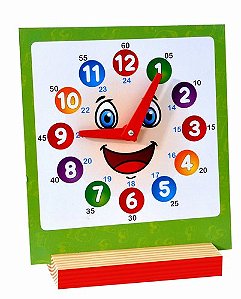 Relógio Educativo - tam. 22x20x3cm