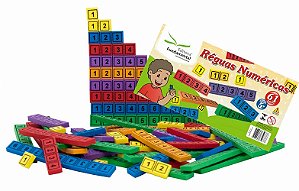 Réguas Numéricas  c/61 pçs. em EVA