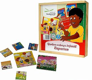 Quebra Cabeça Infatil - Esportes