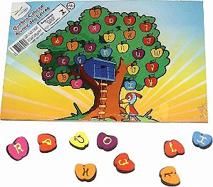 Quebra Cabeça Educativo Árvore Das Letras - Emb. c/1 un.