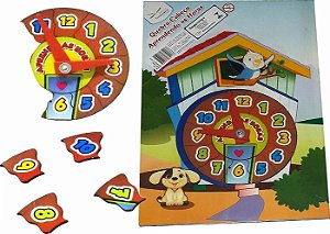 Quebra Cabeça Aprenda As Horas