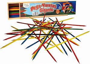 Pega Varetas Gigante - c/31 varetas coloridas c/55cm