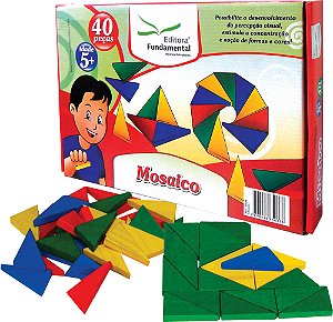 Mosaico - Caixa c/40 pçs.