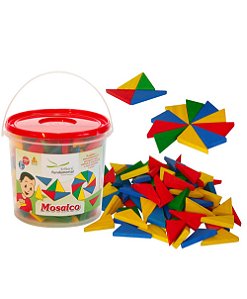 Mosaico - Balde c/240 pçs.