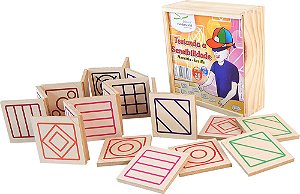 Memória Testando a Sensibilidade c/20 pçs. MDF