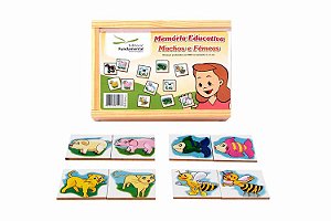 Memória Educativa - Machos e Femeas Cx.