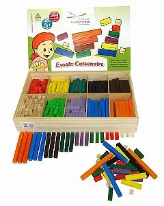 Escala Cuisenaire c/294 pçs. - Completo
