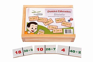 Dominó Divisão - c/28 pçs.