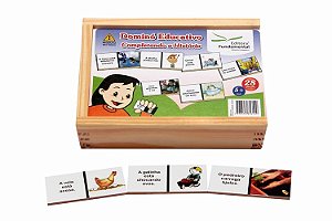 Dominó Completando a História - c/28 pçs.