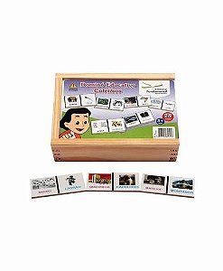 Dominó Coletivos - c/28 pçs.