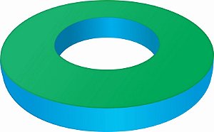 Espumados - Deita Bebe - Med.60x60x10cm