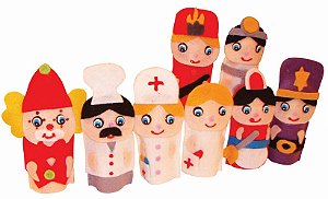 Dedoches Solapa (refil) - Profissões