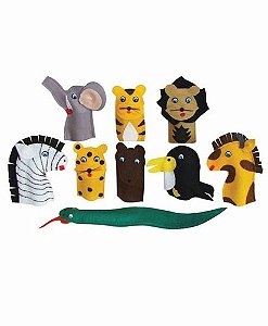 Dedoches Solapa (refil) - Animais Selvagens