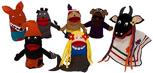 Fantoches Folclore c/6 un.