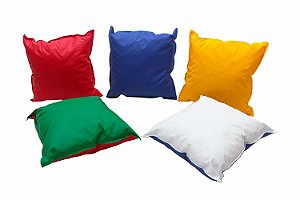 Almofadas Coloridas c/5 un. 40x40cm