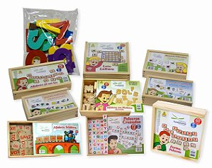 Alfabetização - Conjunto c/10 Cx.