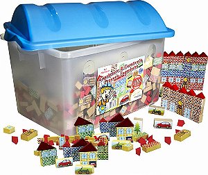 Baú Pequeno Engenheiro c/1000 pçs. em MDF