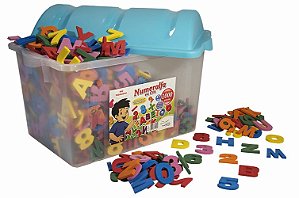 Baú Numeralfa -  c/1000 pçs. em EVA 6mm