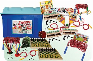 Baú Jogos c/20 pçs. Diversos