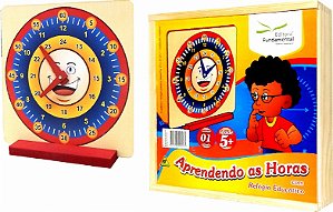 Relógio Educativo - Aprendendo As Horas