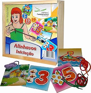 Alinhavos Iniciação Números - c/10 pçs.