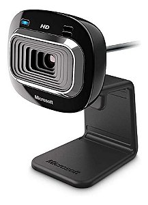 Webcam Preta Microsoft Lifecam Hd-3000 T4h-0002