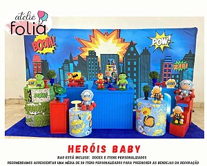 Vingadores Heróis Baby ( Pacote )