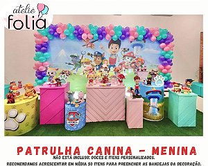 Patrulha Canina Menina (Pacote)