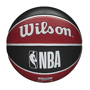 Bola Basquete Nba All Teams Black Tamanho 7 Idade 12 Anos + Cor Preto