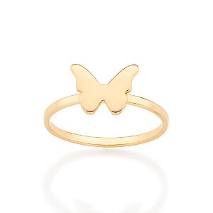 Anel Rommanel Skinny Borboleta,