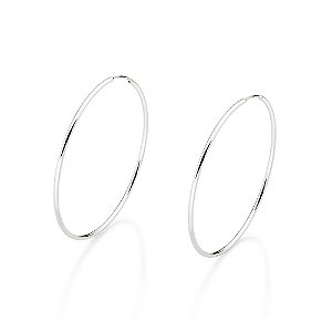 Brinco Rommanel Argola LisaMed 5,0 Cm Diâmetro