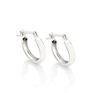 Brinco Rommanel Argola Lisa  Med  1,6 Cm
