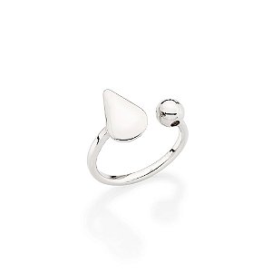 Brinco Piercing De Pressão Formato Gota Lisa 4X6Mm Med 1,0 Cm (Joia Licen  Coleção Ana Hickmann) - 326967