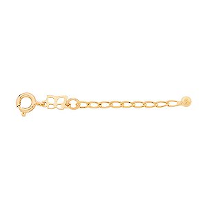Extensor Rommanel Formado Por Fio Elo 0,50 Laminado, Composto Por Fecho Redondo Med 5 Cm