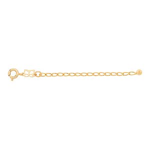 Extensor Rommanel Formado Por Fio Elo 0,50 Laminado, Composto Por Fecho Redondo Med 7 Cm