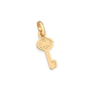 Pingente Formato Chave,Med 1,9 Cm X 0,70 Cm