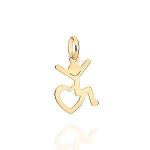 Pingente Amor Especial,Med 2,3 Cm X 1,5 Cm
