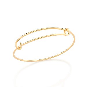 Bracelete Formado Por Aro LisoMed 6,0 Cm De Diâmetro