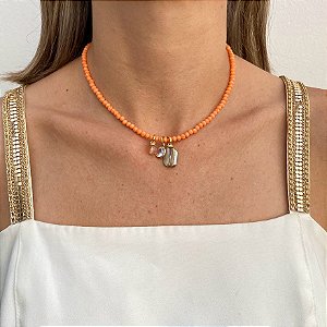 Colar Laranja Basic