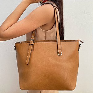 Bolsa Grande Terracota com Alça Regulável | 5 Divisórias
