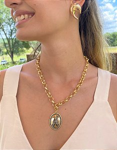 Colar Corrente Nossa Senhora