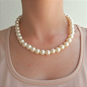 Colar Basic Pérolas 14mm