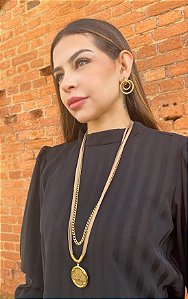 Colar Longo Duas Voltas Árvore da Vida