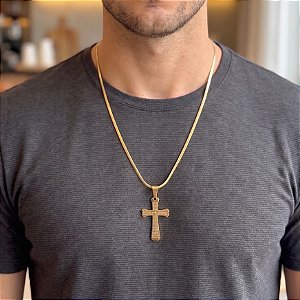 Corrente Fita Masculina Pai Nosso