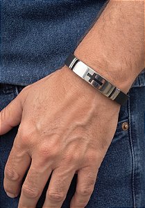 Pulseira Masculina Cruz