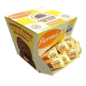 BOMBOM CASTANHA CAJU ZERO 18 X 12G FLORMEL