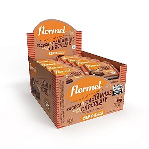 PACOCA DE CASTANHAS CHOCOLATE ZERO 24 X 20G FLORMEL