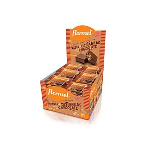 PACOCA DE CASTANHAS CHOCOLATE ZERO 24 X 20G FLORMEL